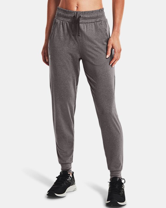 Women's HeatGear® Pants, Gray, pdpMainDesktop image number 0